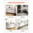 Marble Console Table Modern Narrow Long Console Table With Power Outlet