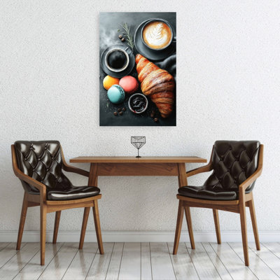 Cozy Coffee Petit déjeuner, art mural élégant