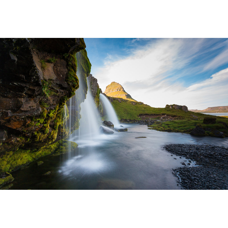 Buckholts Kirkjufell Mountain, Iceland - Wrapped Canvas Print, 30cm H x 46cm W x 3.8cm D
