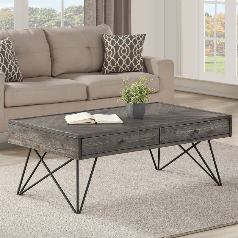 Table basse avec rangement Symone
