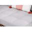 Lit de repos d'extérieur en teck de 67,75 po de large avec coussins Leona-318611753
