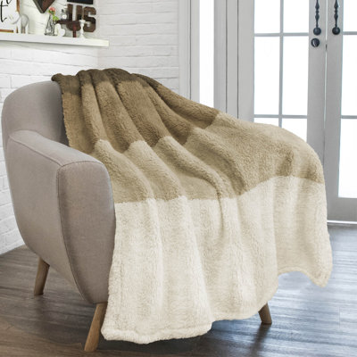 Jeté de lit Fluffy Sherpa