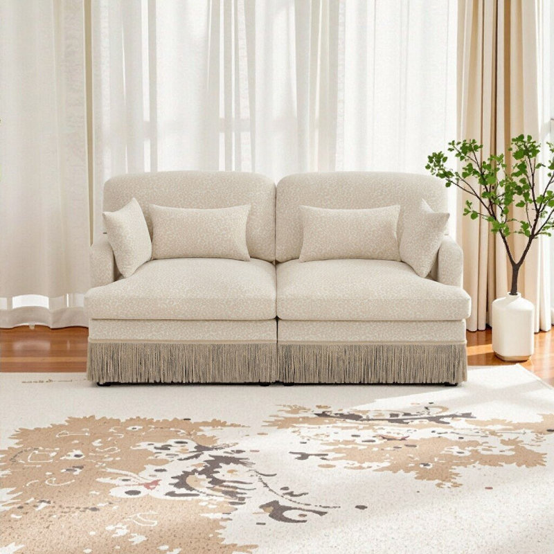 Canapé Cozy Chenille, Beige