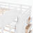 Haelan Kids Twin Over Twin Over Full Bunk Bed with Drawers