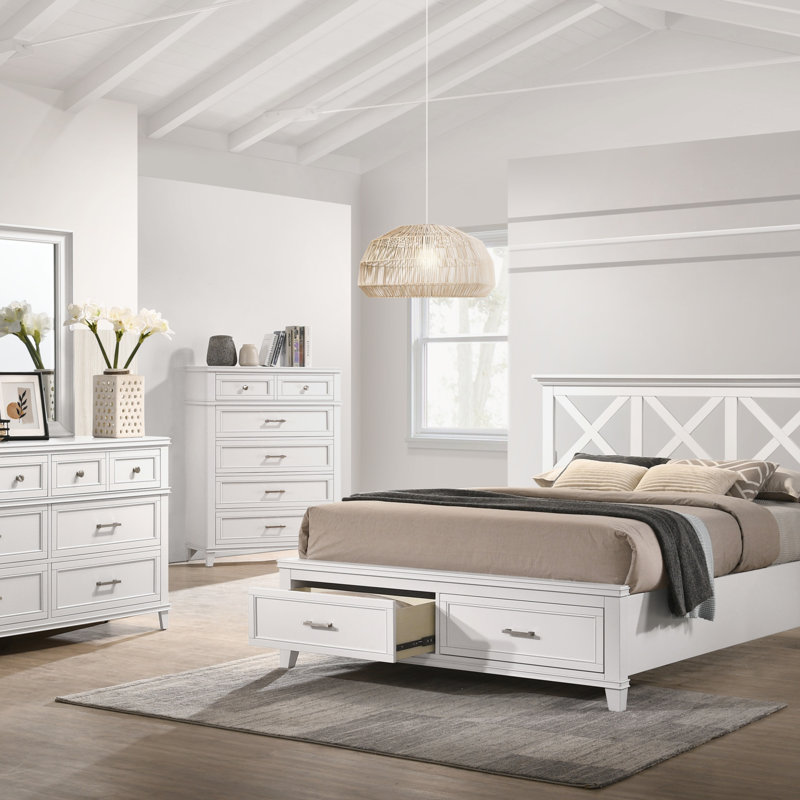 King X Storage Bed