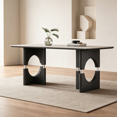 French Vintage Sintered Stone Dining Table