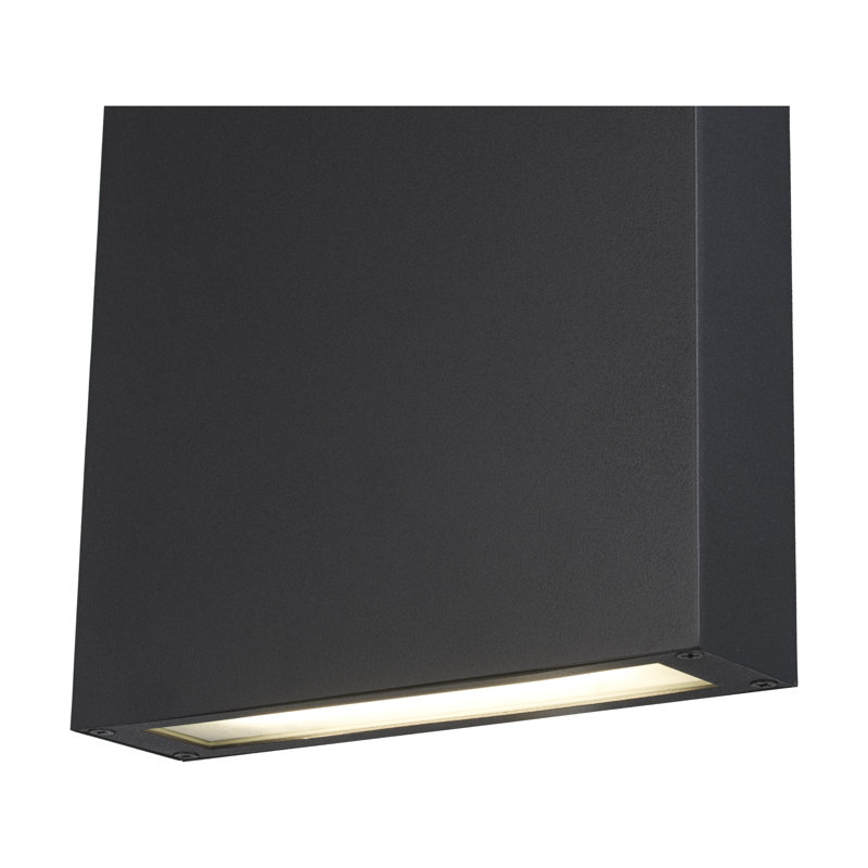 Doyce Steel LED Wall Light, Black