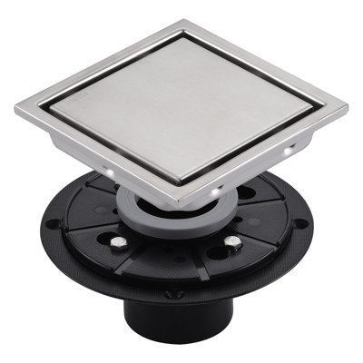 4.33'' Square Tile-In Shower Drain