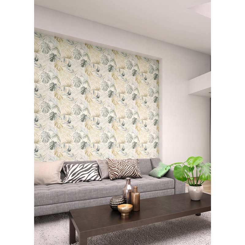 Rouleau de papier peint Bagnell, Gris clair