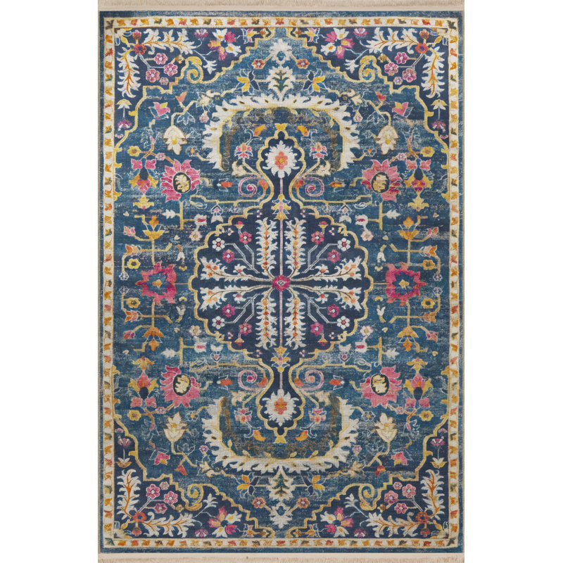 Tapis rectangulaire Bethesde, Tapis de couloir 3 pi 4 po x 8 pi 3 po