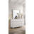 White Square Mirror