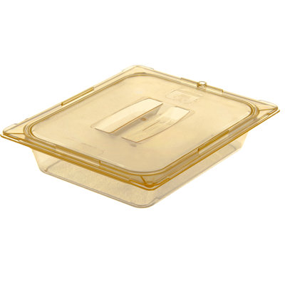 Couvercle rectangulaire Universal ™ en plastique jaune