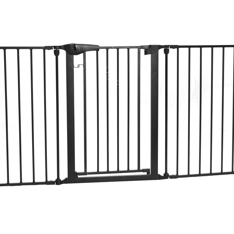 Barrière de sécurité pour bébé, Noir
