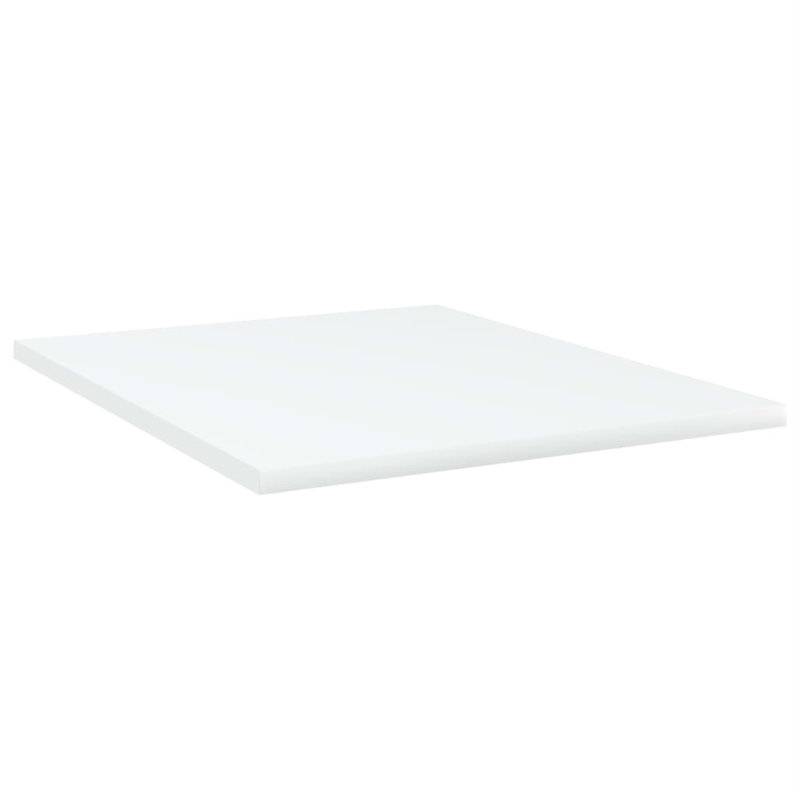 Tablettes pour bibliothèque 8 pièces en bois d'ingénierie, (8 tablettes) H 0,6 po x l 31,5 po x P 11,8 po, Chêne
