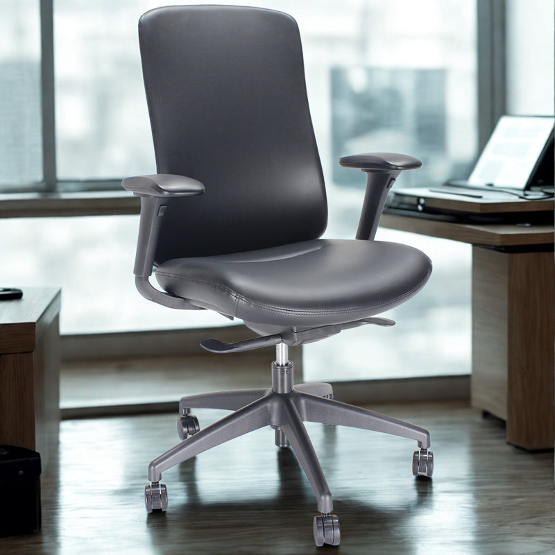 Fauteuil de direction LiDO Premium, Noir, noir, noir, noir