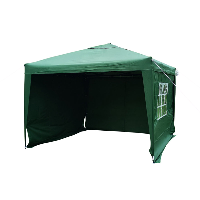 LG Outdoor Fabric Side Wall for Gazebo, Forest Green