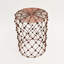 Tabourets gigognes | Ensemble de 3 tabourets gigognes Rustic Charm | Utiliser des sièges d'appoint