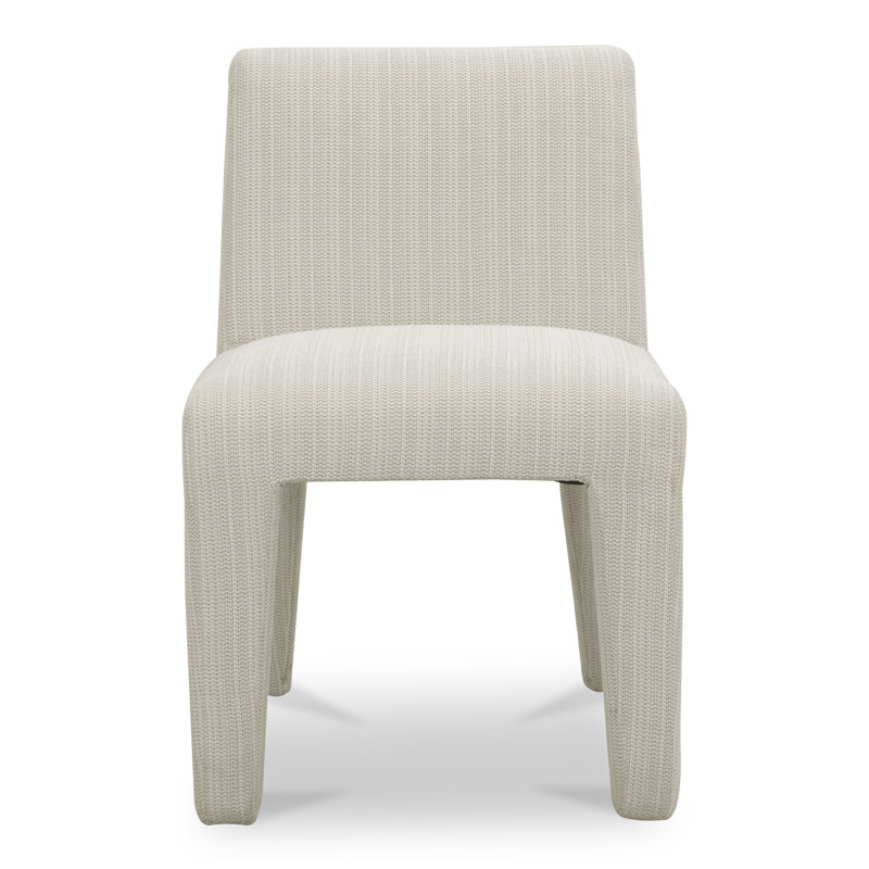 Verona Outdoor Dining Side Chair, White