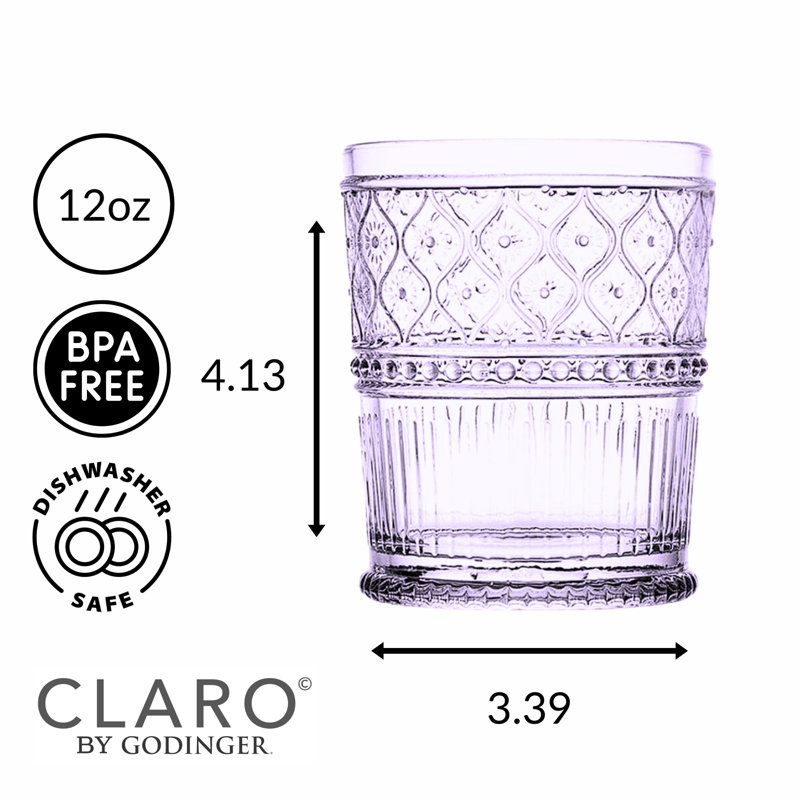 Claro Lavender Double Old Fashion