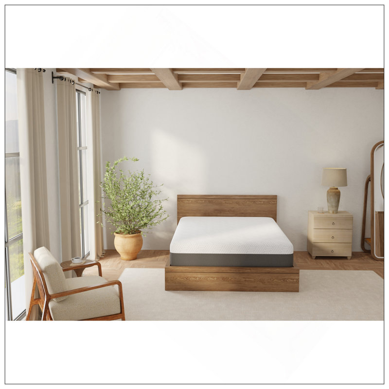 12 Inch Soft Mattress With Cooling Cover, King