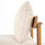 Canapé d'extérieur en bois d'acacia Terassi, finition teck clair avec coussin beige Terassi