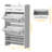 White Multifunctional Shoe Cabinet