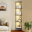 Lampe sur pied 67 "avec lumières DEL, télécommande tactile, température de couleur 3, haut gradable-385212793-390678158