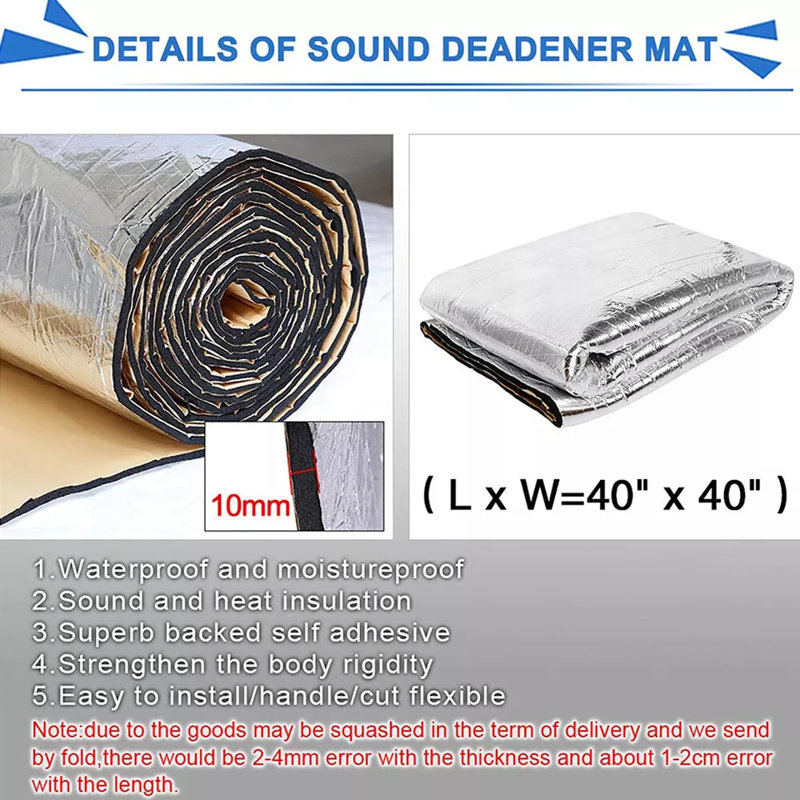 Sound Deadener Mat Car