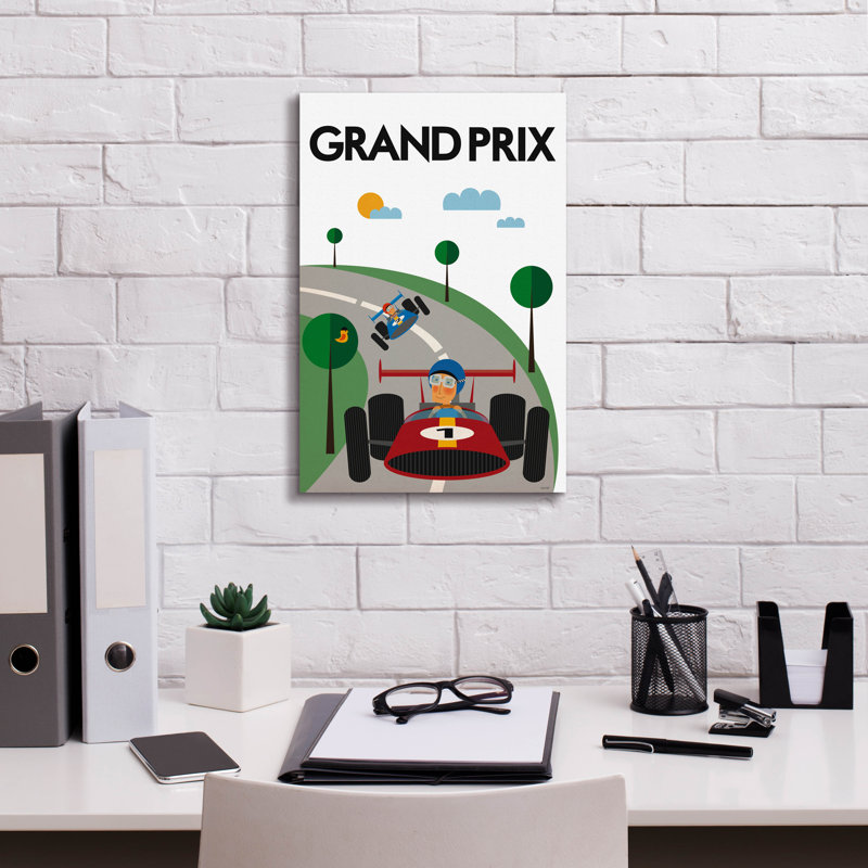 «Grand Prix» par Tomas Design, H 18 po x l 12 po x P 0,75 po