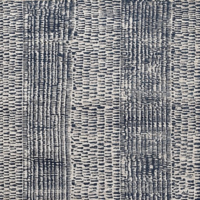 Tapis abstrait bleu / blanc