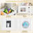 38.6"H Wooden Kitchen Play Set For Kids, Pretend Play Kitchen, Toodler Cooking Playset-115163357