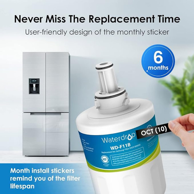 Filtre de remplacement pour réfrigérateur