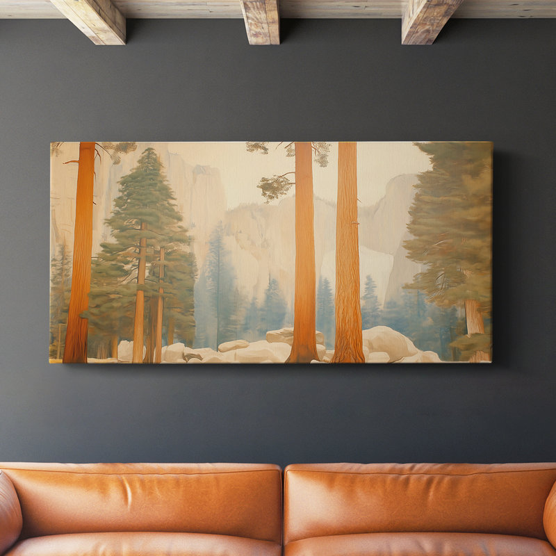 Landscape Series-XLVI- Gallery Wrapped Canvas -Ready to Hang, H 16 po x l 32 po