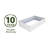 The Organic Garden Co. Hakea 4' x 3' x 1' Metal Galvanized Steel Rectangle Garden Bed Surfmist-2036022115-2036022114