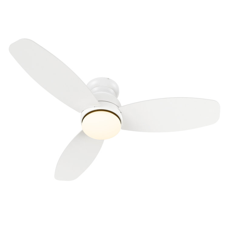 Cheretta 48" Ceiling Fan With Remote, Light Kit Included.