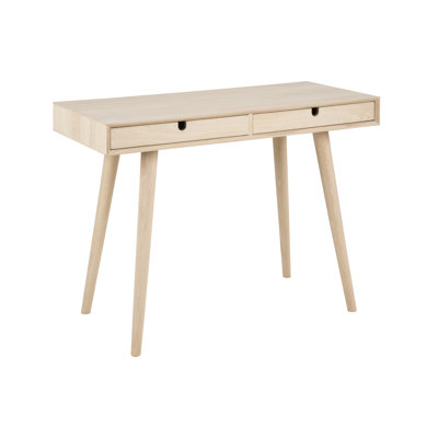 Ryann Solid Wood Base Writing Desk