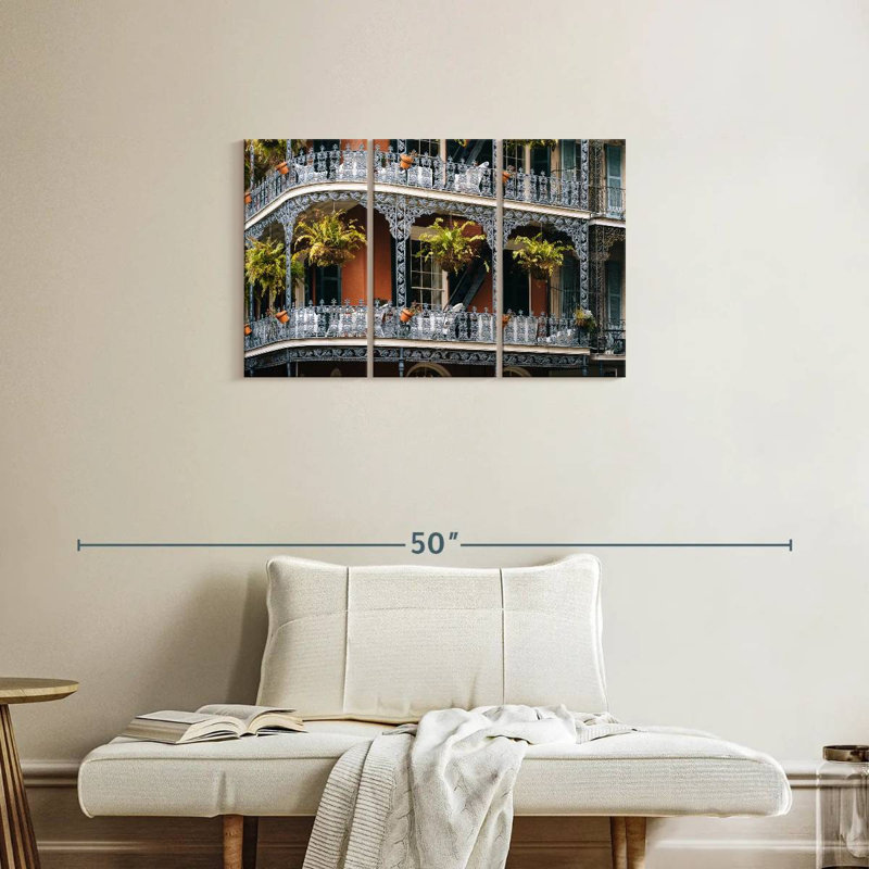 Balcons de style français Sebbie, H 20 po x l 33 po