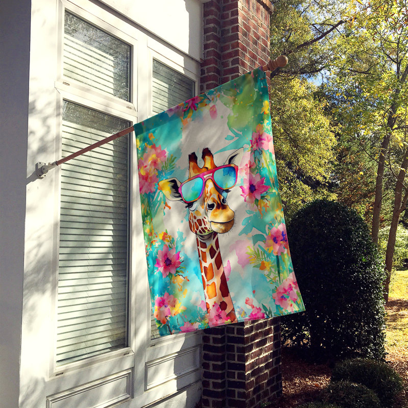 Drapeau de maison hippie
