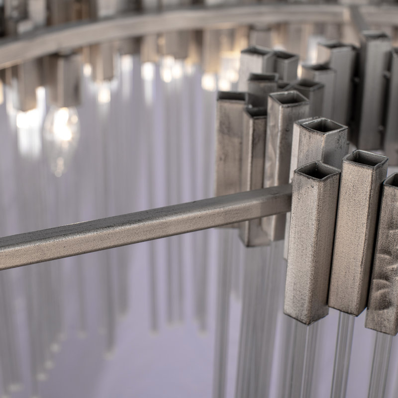 Matrix 12 - Light Dimmable Chandelier, Rainy Night