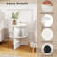38cm W Particle Board Bedside Table