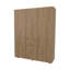 Armoire naturelle avec rangement à un tiroir