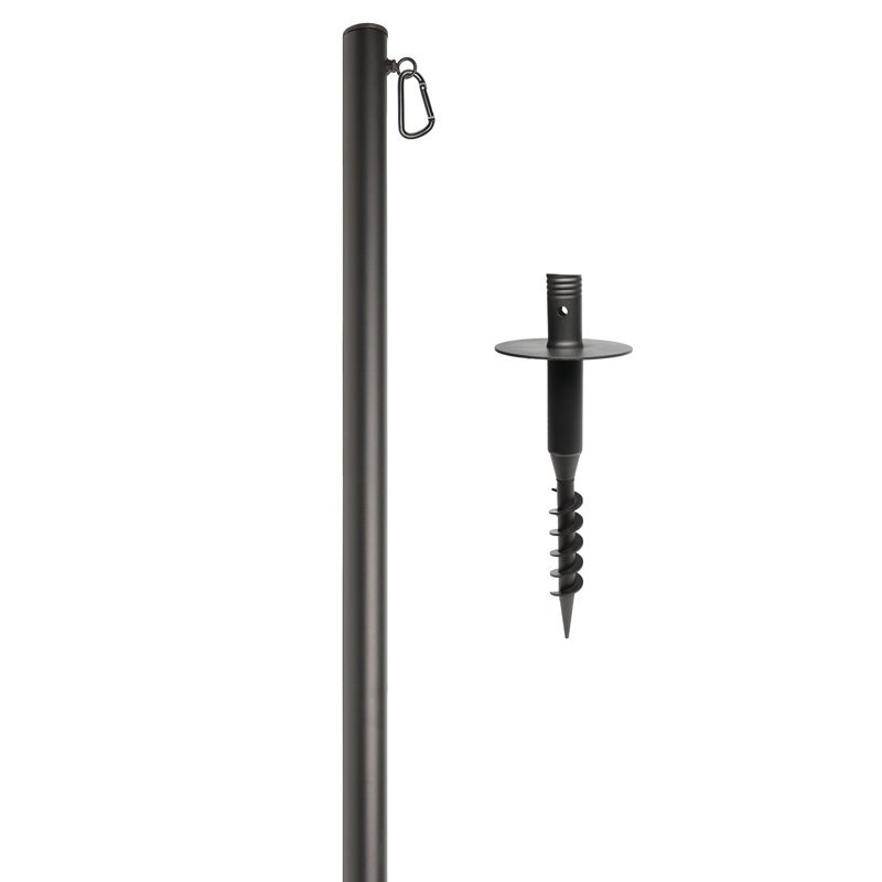 Excello Global Products V2 Light Pole 1 Pack (Yard Mount)
