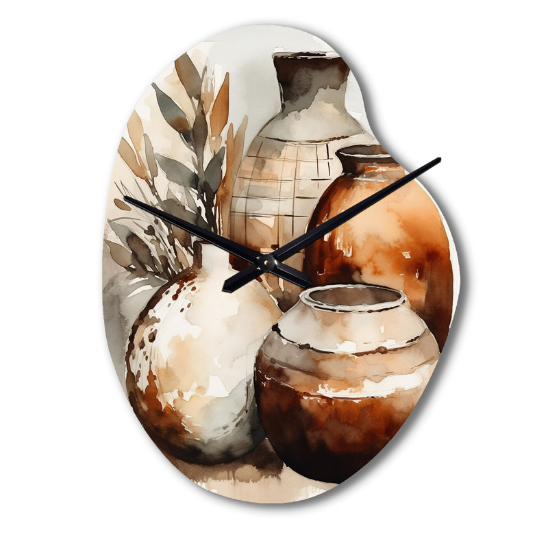 Horloge murale en métal Lasser, Petit