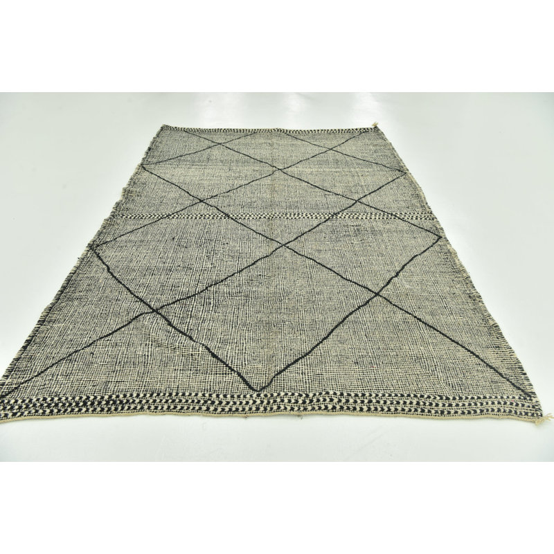 Tapis noir Parra