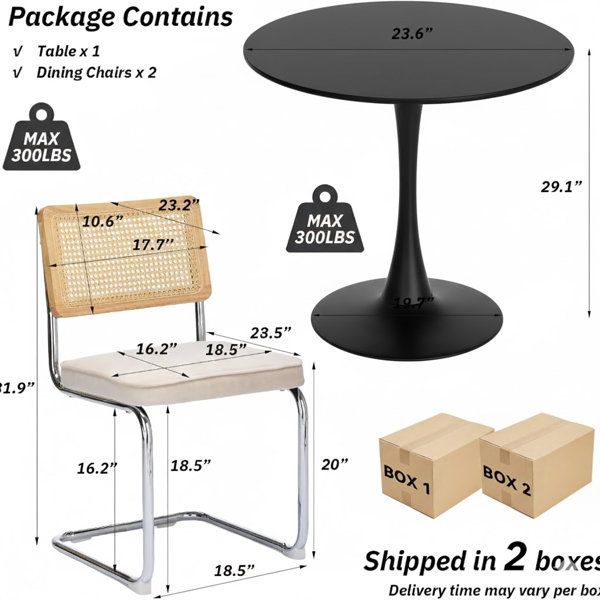 Dimensions du produit