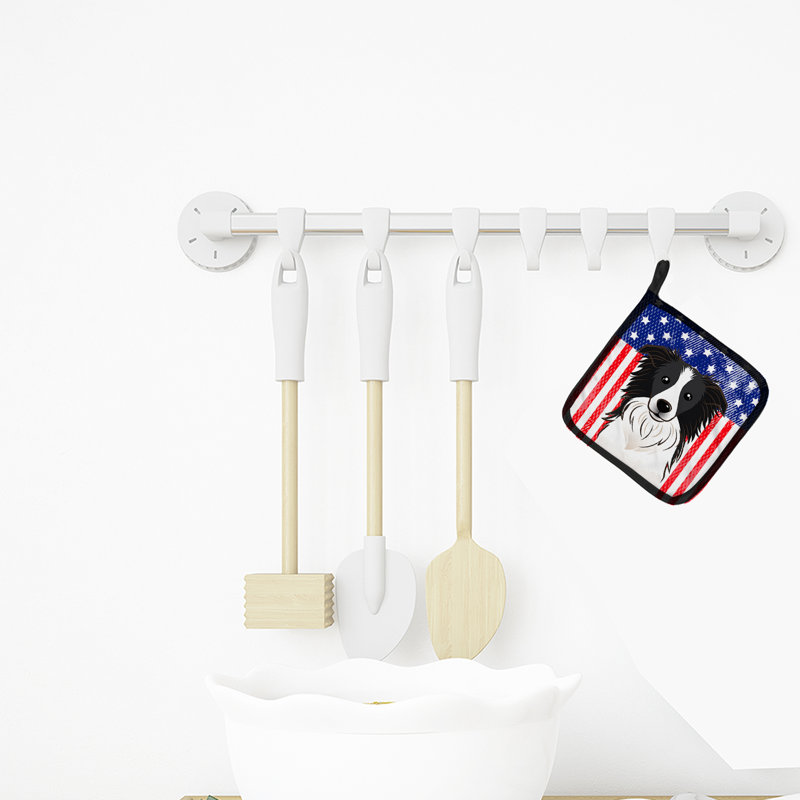 Caroline's Treasures American Flag Potholder