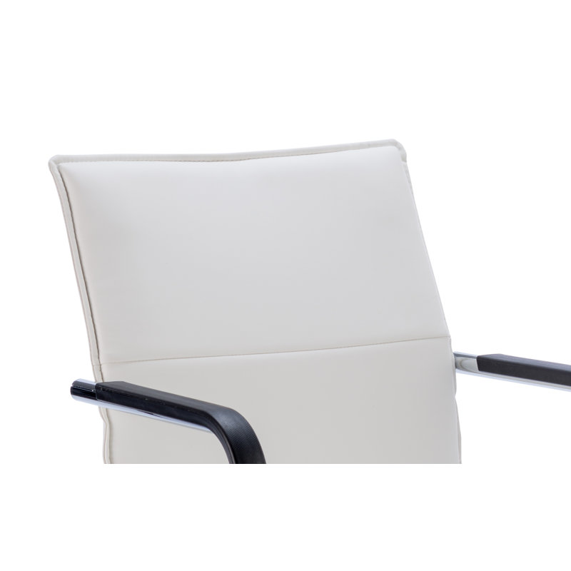 Gustave Waiting Room Chair, White