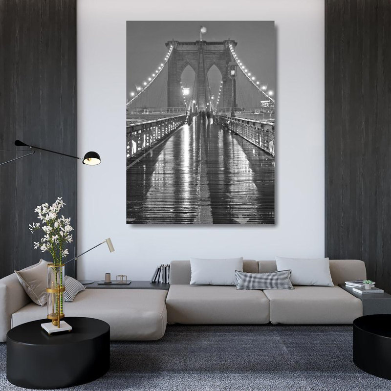 Pont de Brooklyn MCG-L698PF, H 48 po x l 35 po