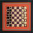 " Magnetic Canvas Chess Game- Retro "