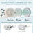 Simzlife 1.5 Cubic Feet High Efficiency Electric Stackable Dryer with Steam Dry